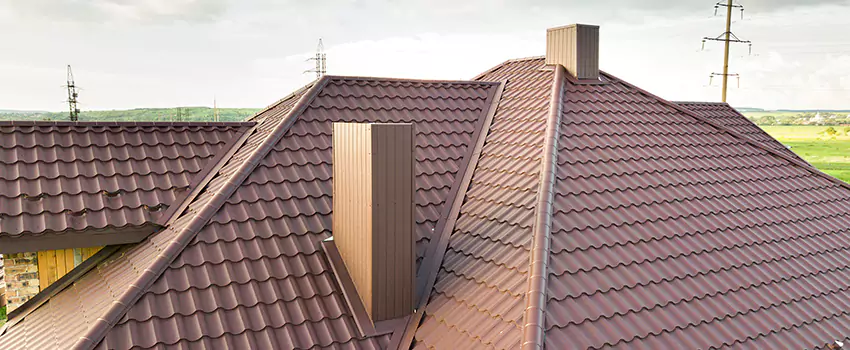 Residential Chimney Flashing Restoration in Beverly, MA