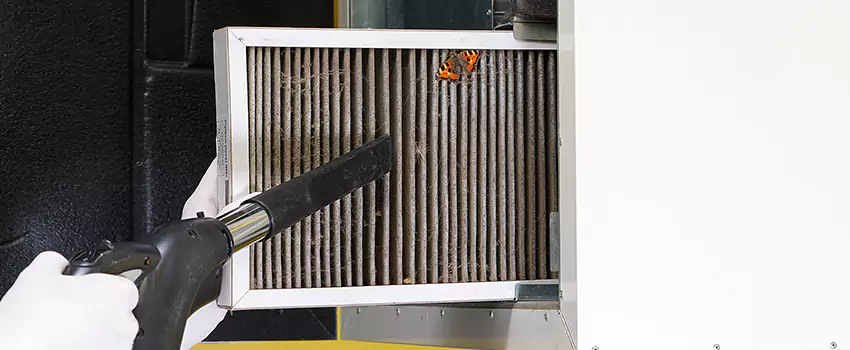 Clogged Air Duct Cleaning Process in Beverly, MA