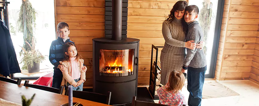 Morso Cast Iron Fireplace Insert Installation in Beverly, Massachusetts