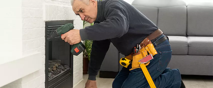 New Indoor Fireplace Installation in Beverly, Massachusetts