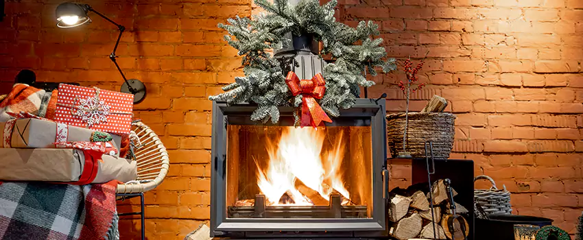 Travis Industries Linear Gas Fireplace Installation in Beverly, Massachusetts