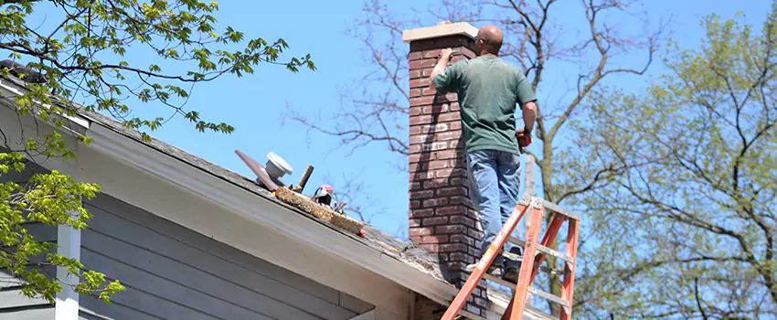 Vinyl and PVC Chimney Flashing Installation in Beverly, MA