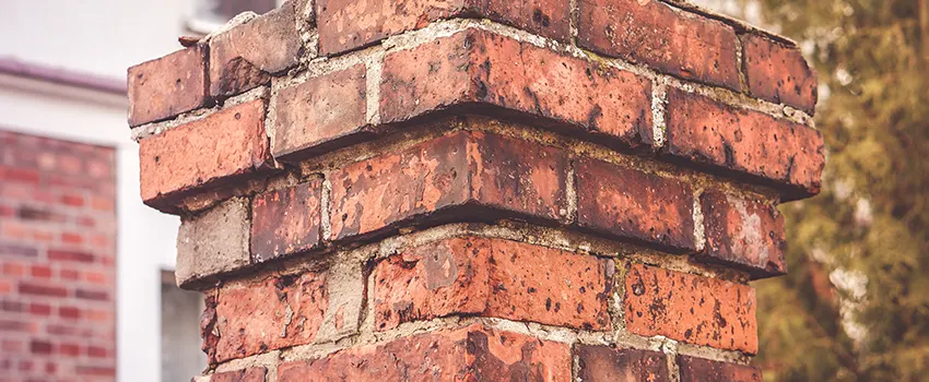 Cracked Chimney Bricks Repair Cost in Beverly, Massachusetts